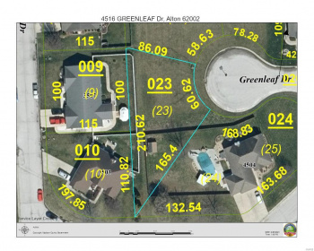 4516 GREENLEAF Drive, Alton, Illinois 62002, ,Land,For Sale,GREENLEAF,MAR23008955